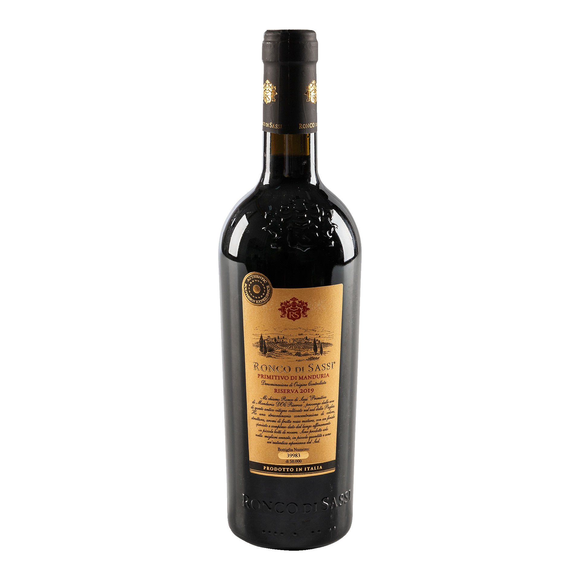 Primitivo di Manduria ‚Ronco di Sassi Riserva‘